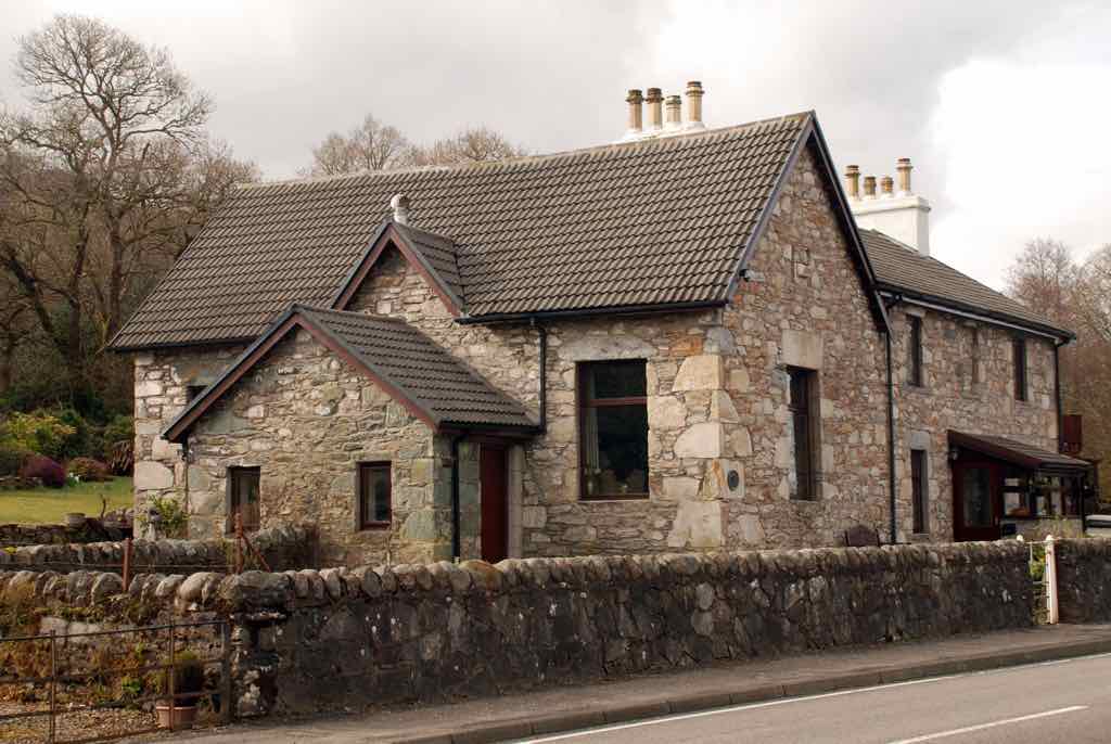 Highlands stone house
