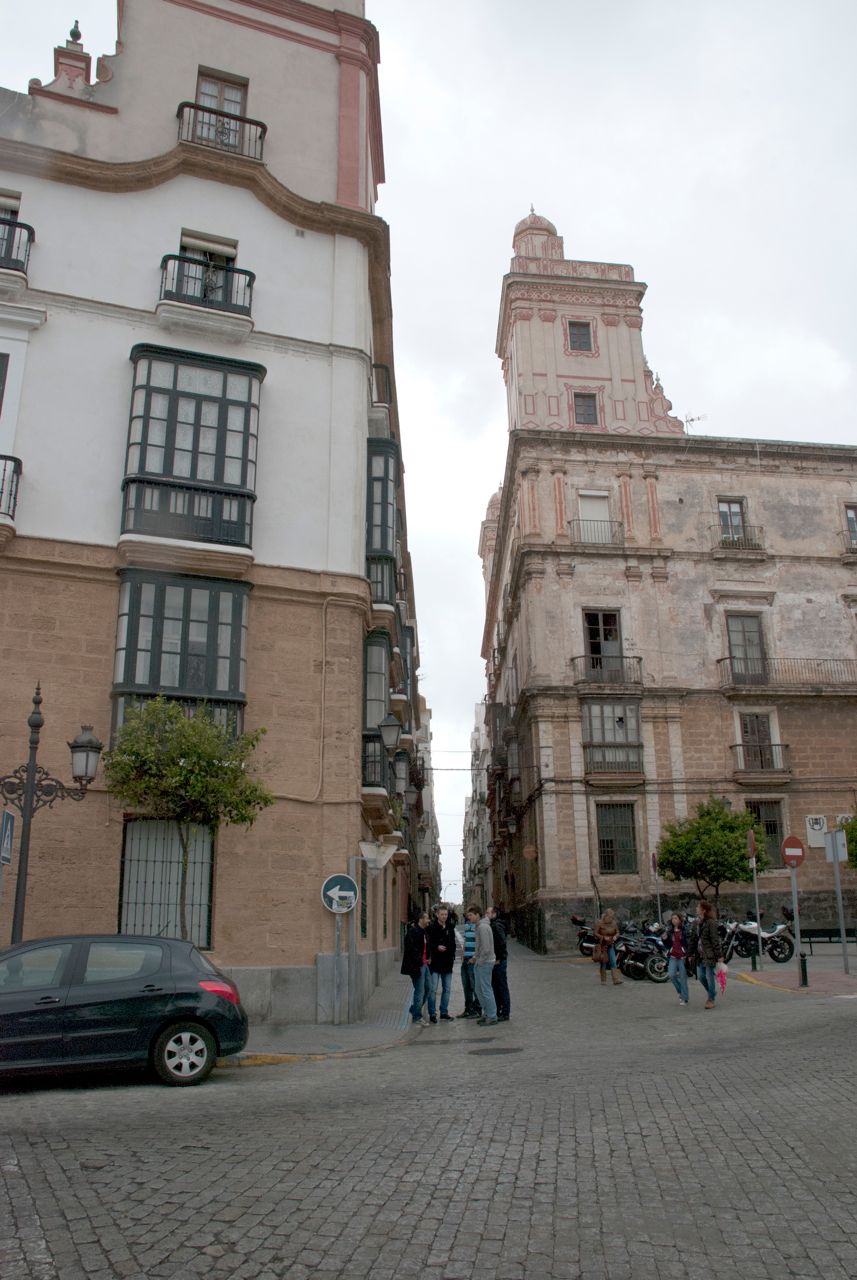 Cadiz Buildings near the Plaza de Espana