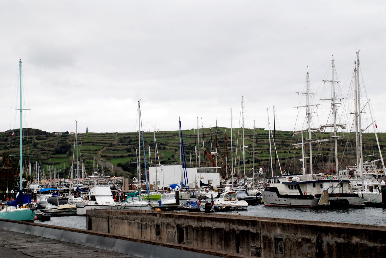 Harbor at Horta, Faial, Azores