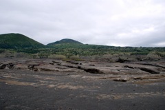 Eroding ash fields near Capelhino, Faial, Azores