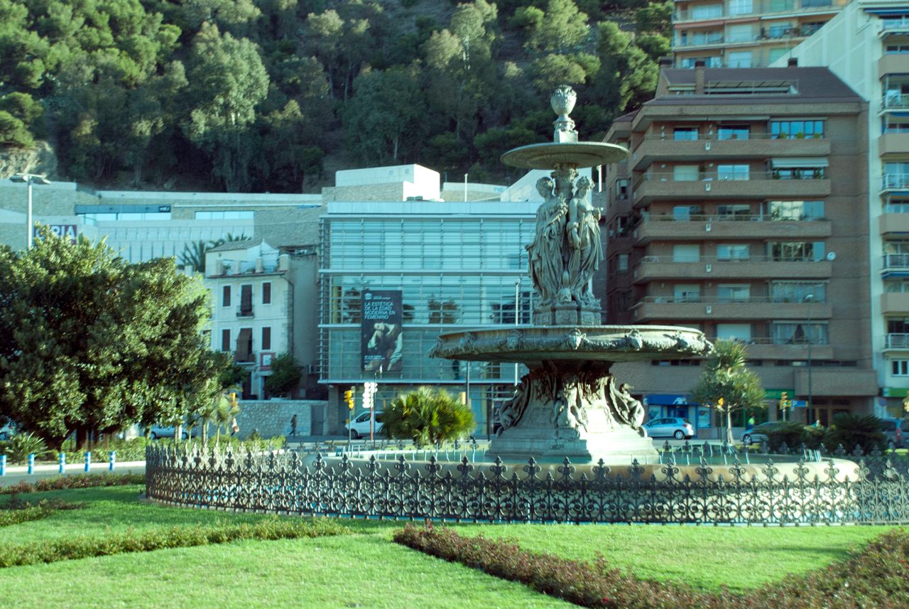 Fountain in Malaga