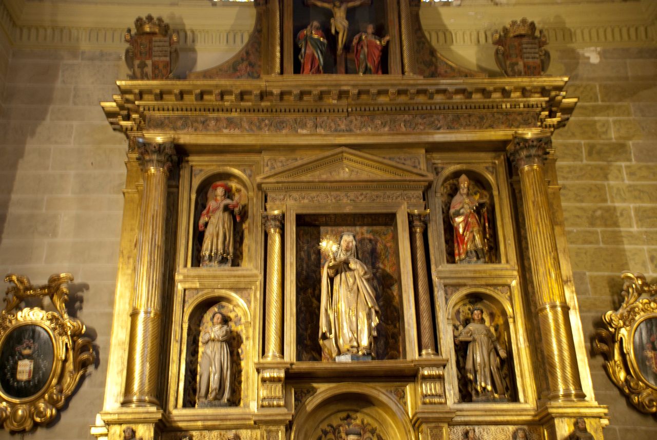 Inside the Cathedral de Encarnacion, Malaga