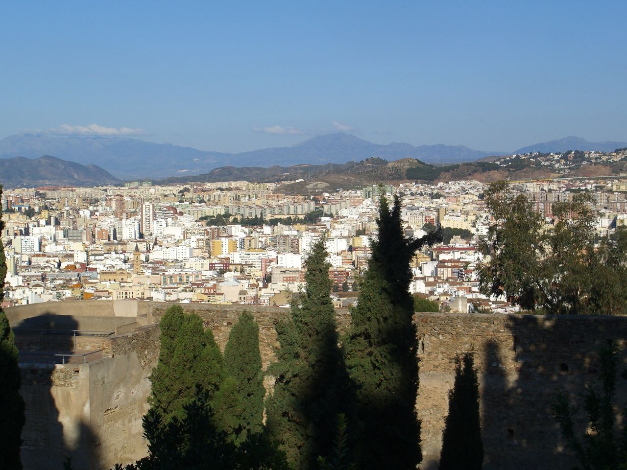 Malaga Fortress Vista