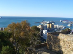 Malaga Fortress View