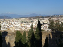 Malaga Fortress Vista