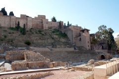 Roman theater in Malaga