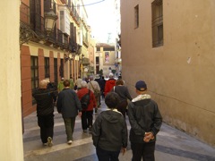 Streets of Malaga - Diane Walking