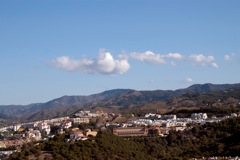 View of Malaga from Castille Gibralfaro