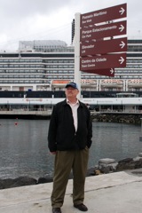 Bill in port at Ponta Delgada