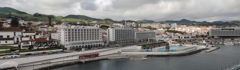 Panorama of Ponta Delgada, Sao Miguel