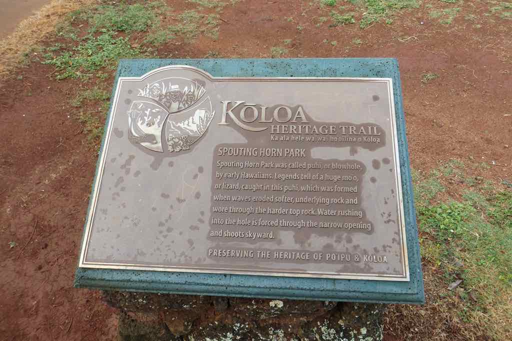 Koloa Spouting Horn Park