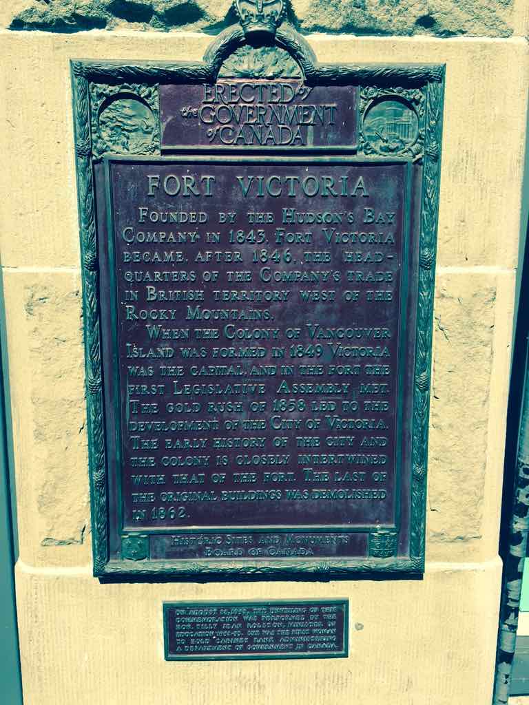 Fort Victoria Sign