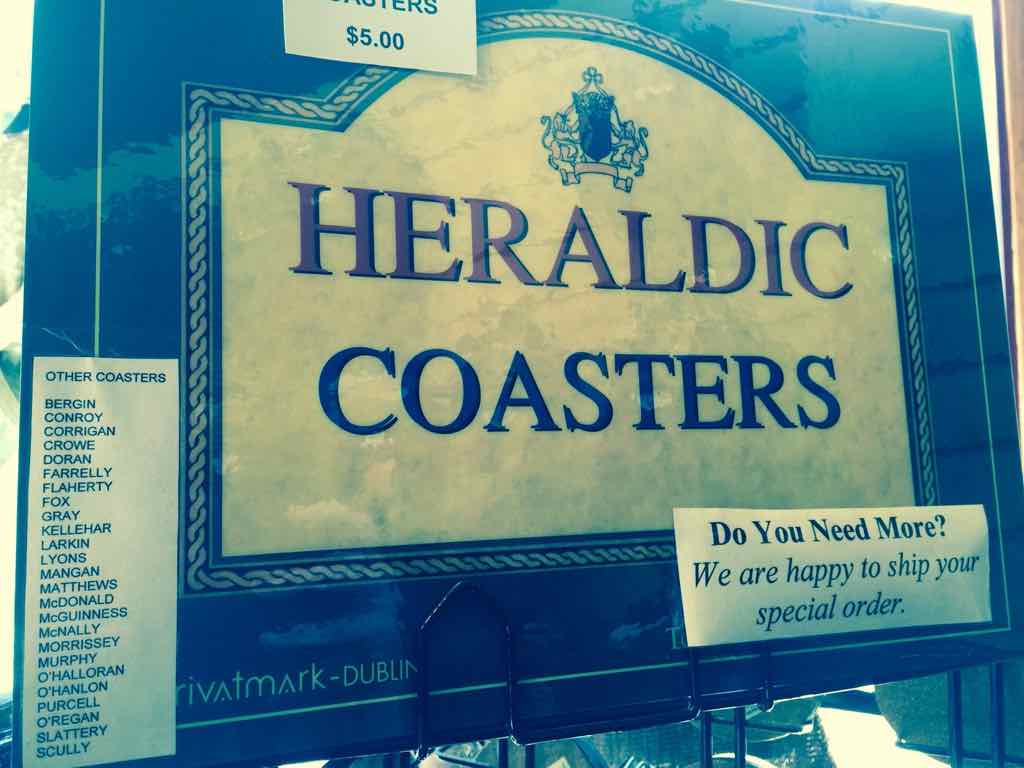 Heraldic O'Regan Coaster