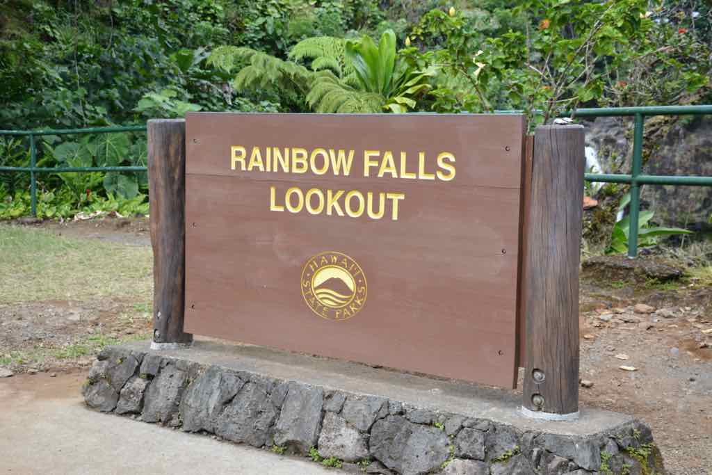 On tour at Rainbow Falls