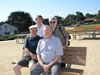 Jim, Elaine, Bill and Diane in Monterey, California