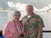 Diane and Bill on ship at Avalon