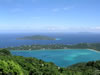 View from mountain in St. Thomas