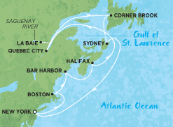 NY-Quebec Map