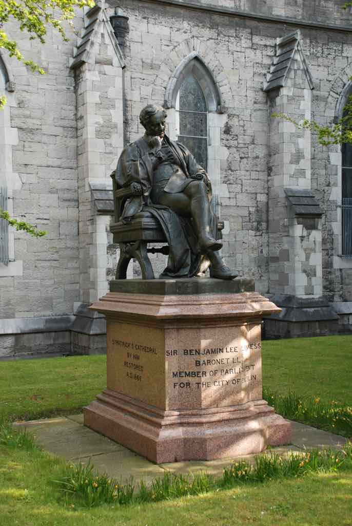 St. Patrick's Guinness statue