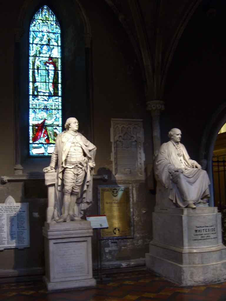 St. Patrick's two statues