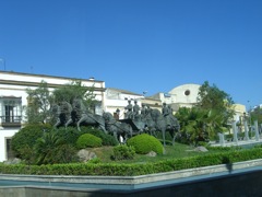 Cadiz Andalusian Statue