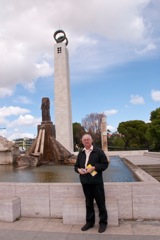 Bill at the Edward VII Monument-1
