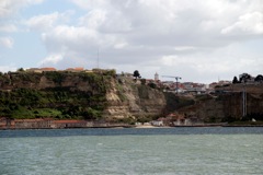 Looking across the Tagus River