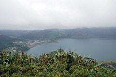 View from above Sete Cidades