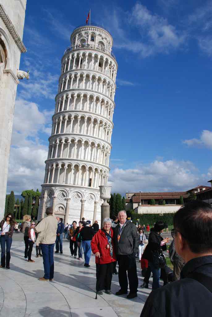 Leaning Tower of Pisa, Bill & Diane