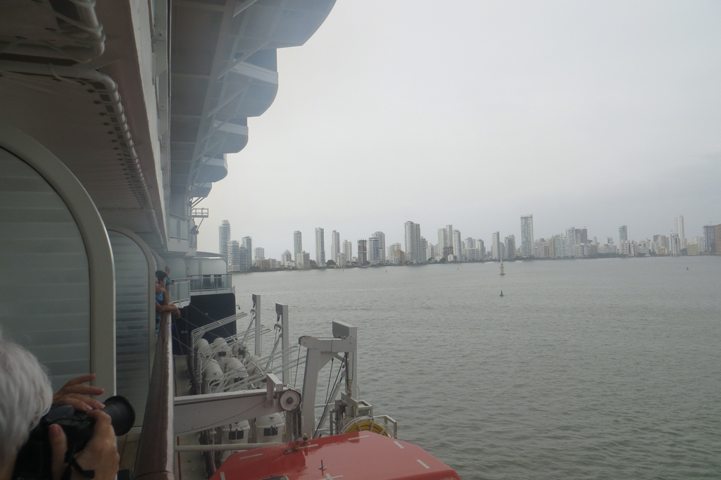 Arriving Cartagena