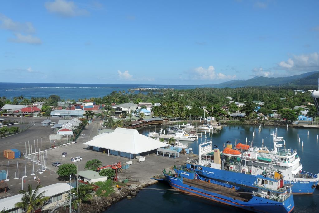 Apia, View from ship