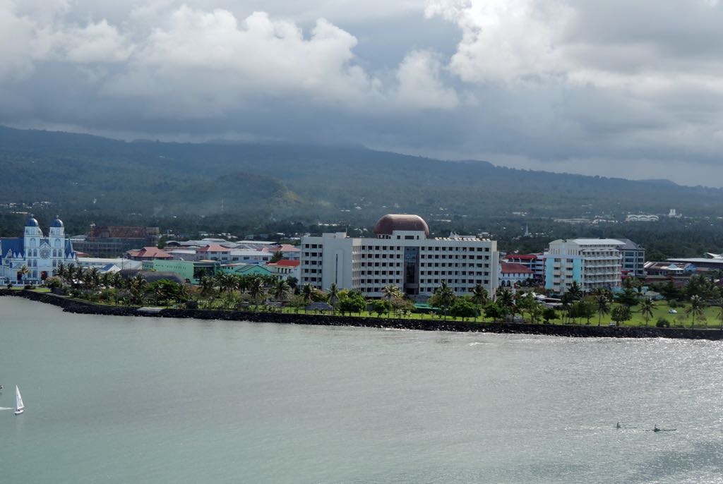 Apia, View from ship