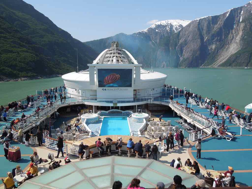 Tracy Arm from the ship
